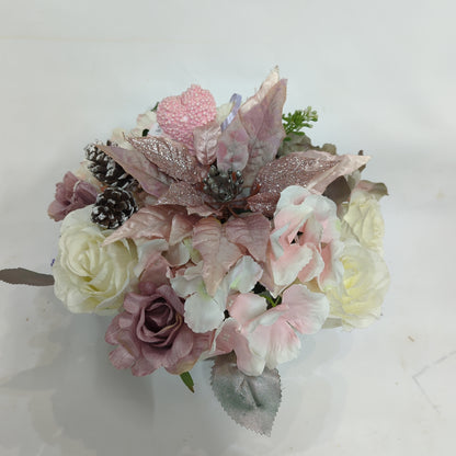 Faux Posy | Sparkle Pinks