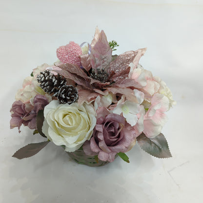 Faux Posy | Sparkle Pinks