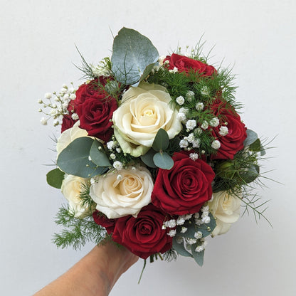 Red & White | Wedding Flowers | Francesca