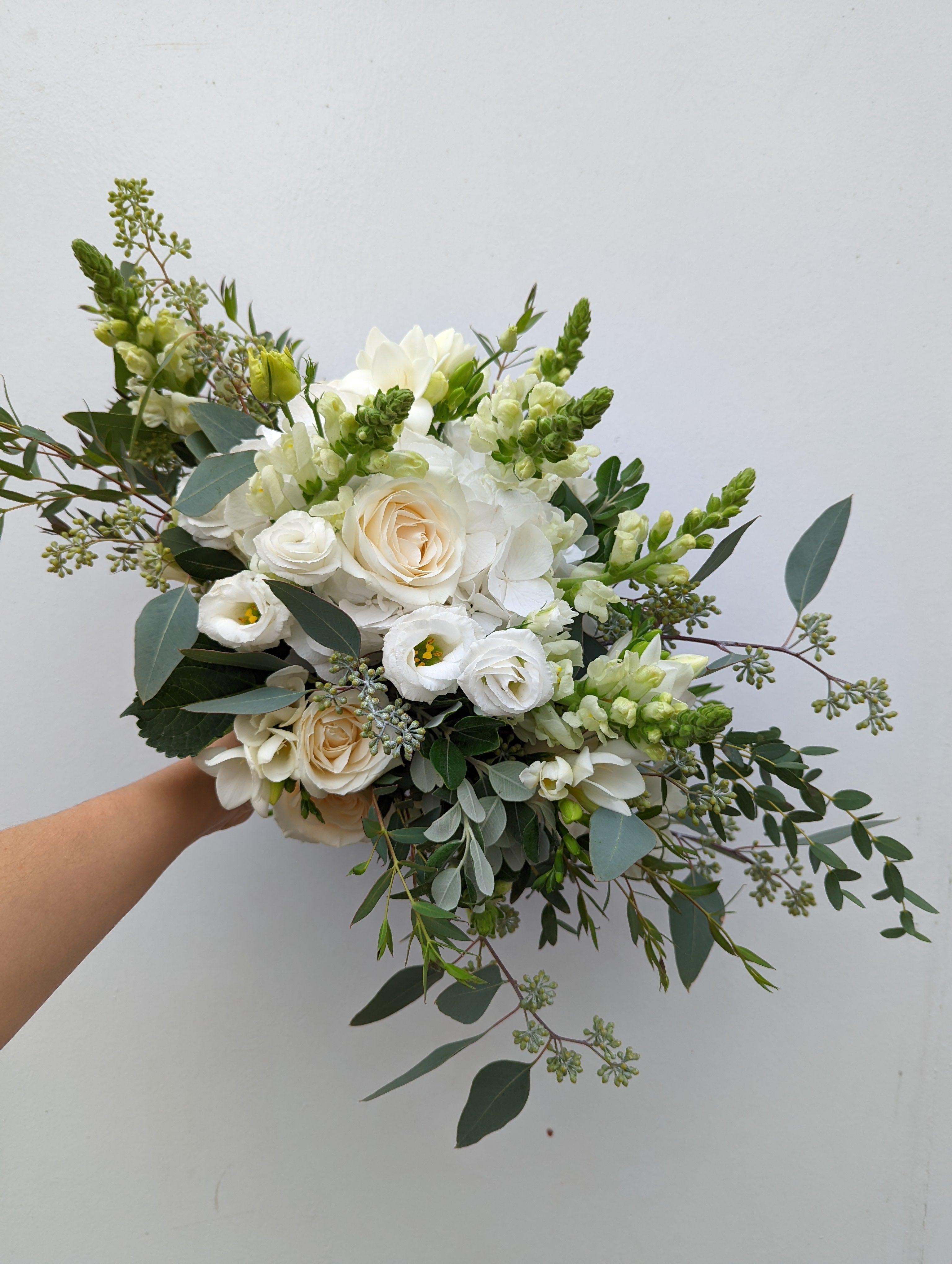 Florist shop wedding flowers