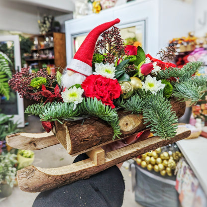 Florist Choice Christmas Sleigh | Limited Availability