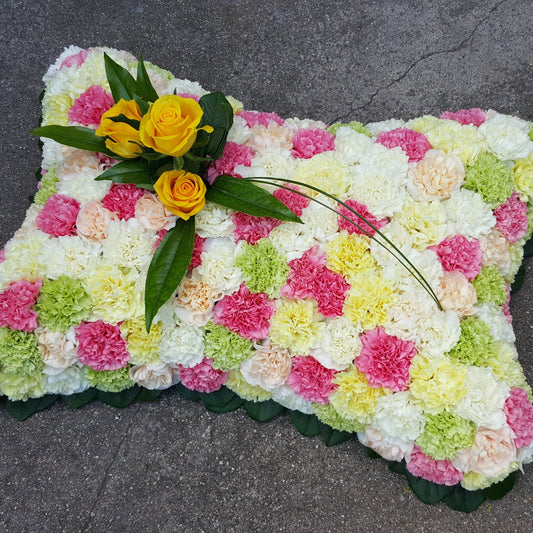 Patchwork Floral Pillow